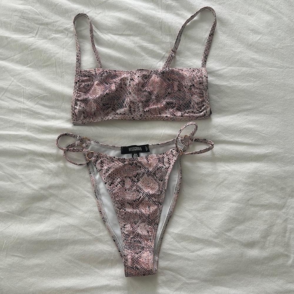 Snake Print Bikini